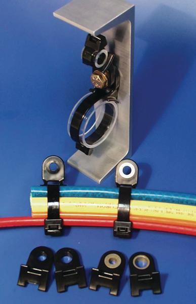 Actual product image HellermannTyton Hellermann HDM25-PA66HIR-BK 100 Holder151-00437 (36.30 mm, 1 pcs.)