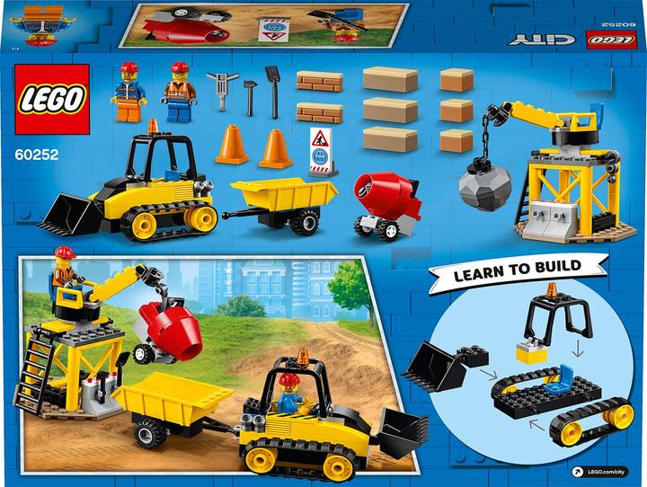 Produktbild LEGO Bagger auf der Baustelle (60252, LEGO City)