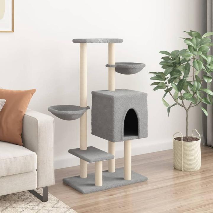 Image du produit vidaXL Kratzbaum (117 cm, Gris clair)