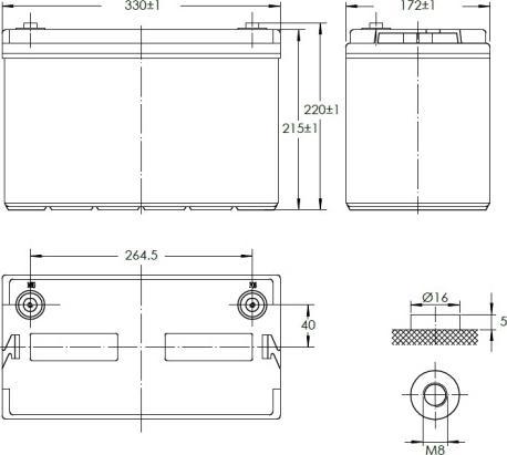 Produktbild Victron Energy Lithium SuperPack (12.80 V, 100 Ah)