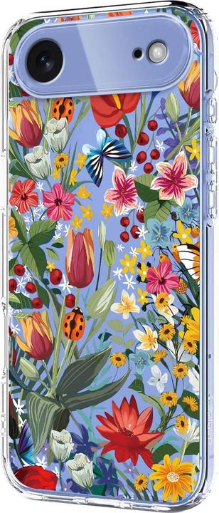 Immagine prodotto Cover-Discount iPhone 17 Air - Silikon Gummi Hülle Blumen (Apple iPhone 17 Pro)
