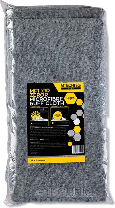 Gtechniq 10 Stück Poliertuch ZeroR Microfibre Buff Cloth