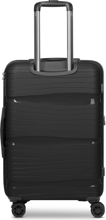 Produktbild D&N Travel Line 4300-Plus 4 Rollen Kofferset 3-teilig mit Dehnfalte (1910 l, XL (ab 115l))
