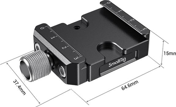 Produktbild SmallRig Arca-Type Quick Release Clamp (Schnellwechselplatte)