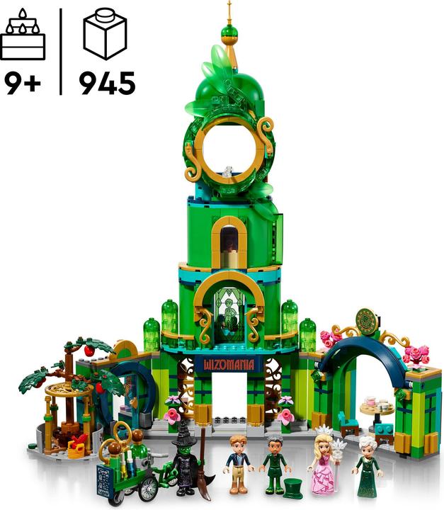 Produktbild LEGO Willkommen in Emerald City (75684, LEGO Wicked)