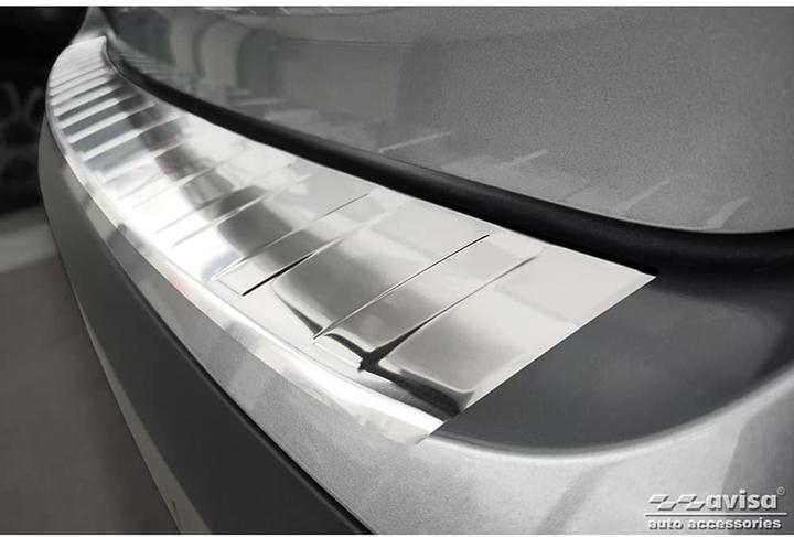 Actual product image Avisa Stainless steel bumper protection for Citroen C4 / E-C4 (electro) from 2021 until today (Rear, Long format)