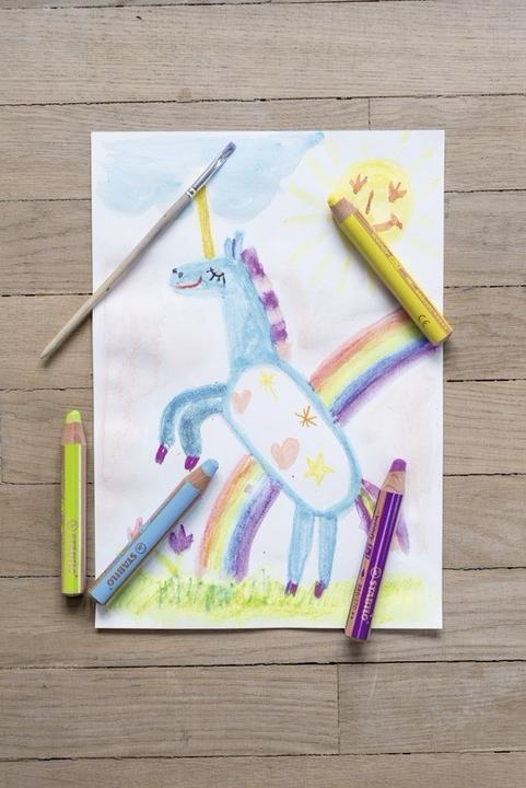 Actual product image STABILO woody 3 in 1 coloured pencil (10 x)