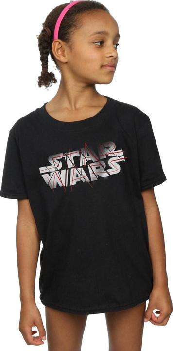 Produktbild Star Wars The Last Jedi Spray Logo TShirt Mädchen (152, 158)