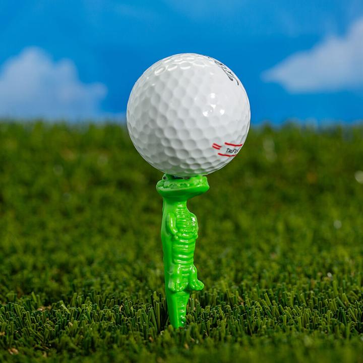 Actual product image Kikkerland - Gator the Caddie Golf Tee - 3 inches
