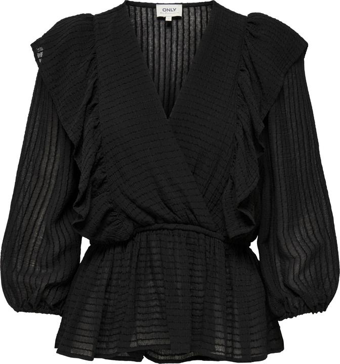 Actual product image Only Wrap ruffle top (M)