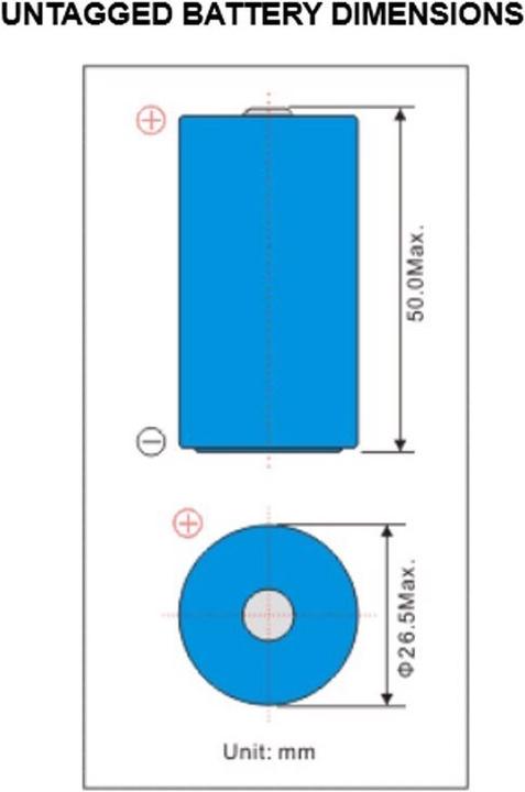 Immagine prodotto Eve Batterie Batteria ER26500, bobina misura C ER 26500 (1 pz., C, 9000 mAh)
