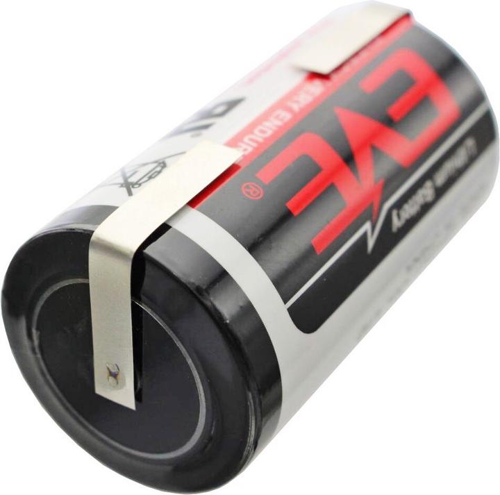 Actual product image Eve Batterie Batterie ER34615 D S, ER34615DSEVE, mit Lötfahnen in U-Form (1 pcs., D, 19000 mAh)