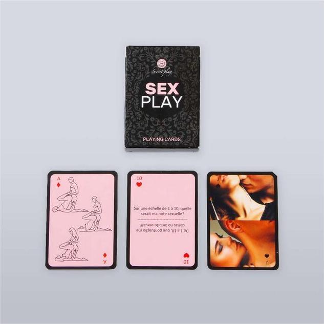 Actual product image Secret play Secretplay Juego De Cartas Sex Play Fr/Pt (Deck of cards, French, Portuguese)