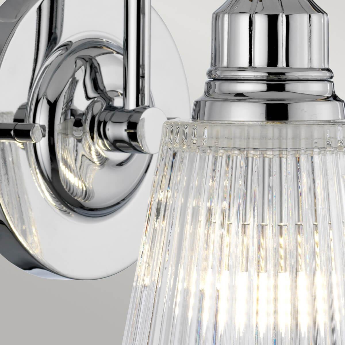 Thumbnail - Elstead Lighting, Wandleuchte + Deckenleuchte, Addison LED Wandleuchte G9 Poliertes Chrom Klar IP44 (300 lm, G9)
