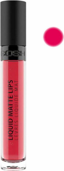 Actual product image Gosh Liquid Matte Lips 005 Red Carpet 4ml (005 Red Carpet)