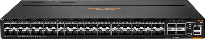 Aruba HPE Networking CX 8100 48x10G SFP+ 4x40/100G QSFP28 FB Airflow 3Fan 2AC Pacchetto switch PSU (52 Porti)