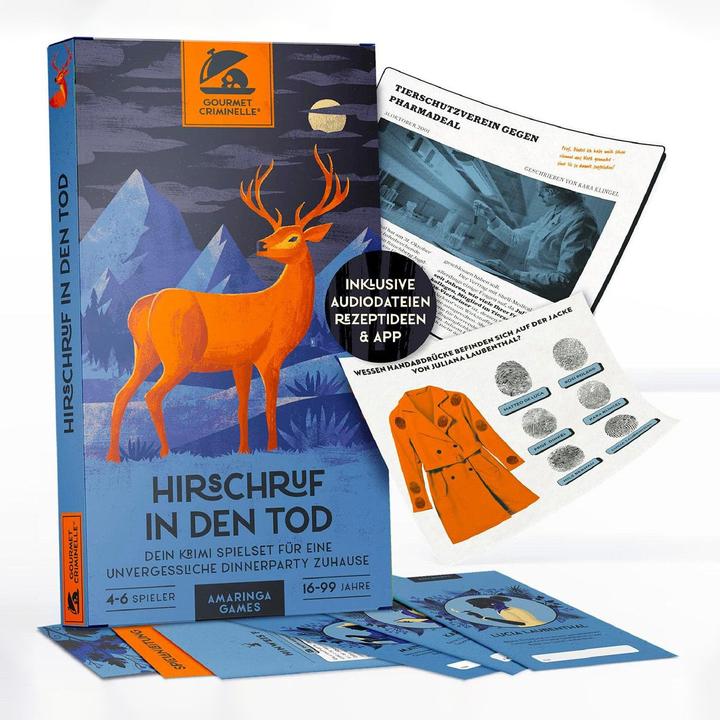 Produktbild Gourmet Criminelle Hirschruf in den Tod - Krimidinner (Deutsch)