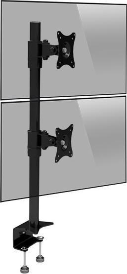 Actual product image edbak LCD table mount for 2x 19"-27 (Table, 27", 10 kg)