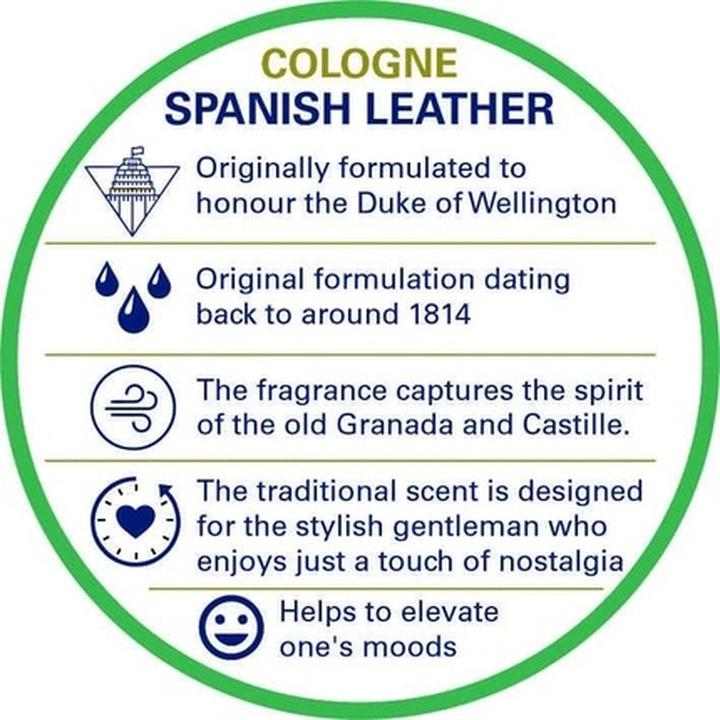 Produktbild Truefitt & Hill Spanish Leather (Eau de Cologne, 100 ml)