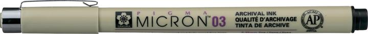 Actual product image Sakura Fibre-tip pen Pigma Micron (Black, 1 x)