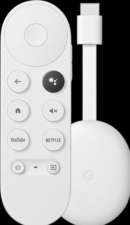 Actual product image Google Chromecast with TV 4K (4 GB, Android 9.0 (Pie))