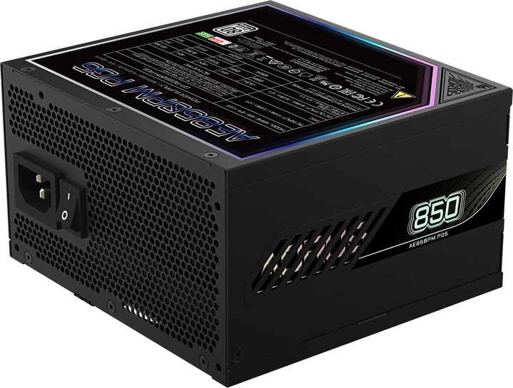 Actual product image Gigabyte AORUS ELITE P850W 80+ Platinumm (850 W)