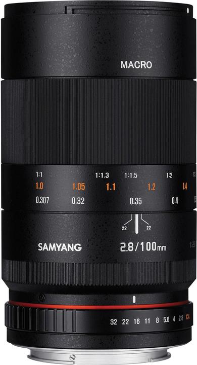 Produktbild Samyang 100mm f/2.8 ED UMC Makro - Fujifilm XF (Fujifilm X, Vollformat)