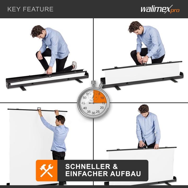 Immagine prodotto Walimex pro pro Roll-up Panel (157 cm, 200 cm)