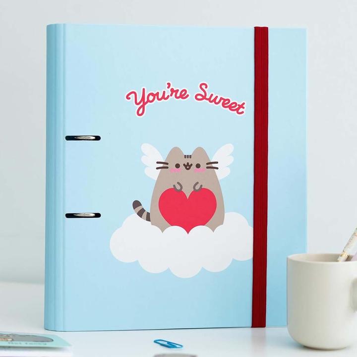 Immagine prodotto Pusheen - Cartella della collezione Purrfect Love (4 anelli) (A4, 1 Pezzo/i)