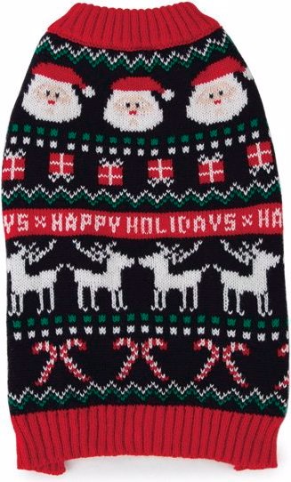Actual product image Beeztees Happy Xmas (M, Dog jumper)