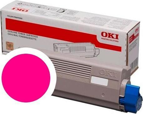 Actual product image OKI Toner 46861306 magenta (M)