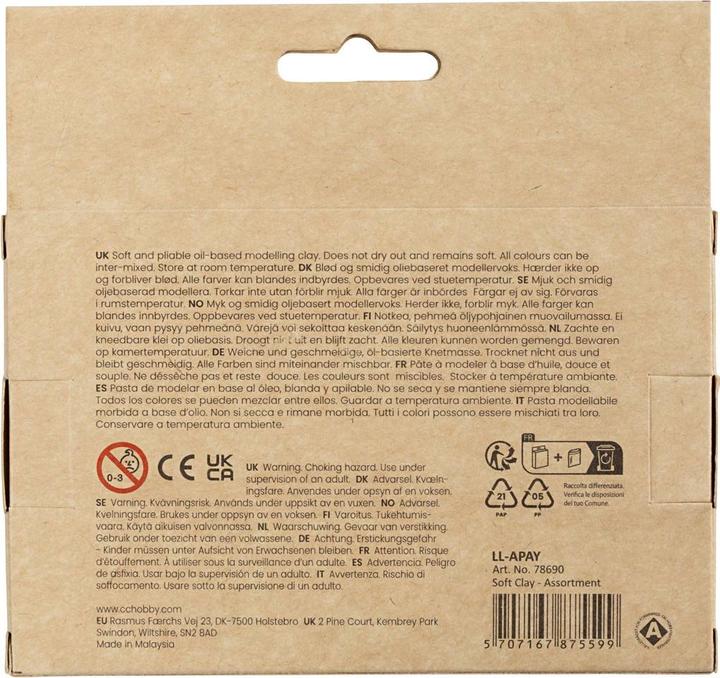 Image du produit Creativ Company Modelling Clay