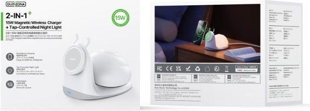 Image du produit Duzzona MagSafe Wireless Charger mit Lampe (15 W)