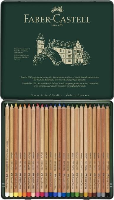 Immagine prodotto Faber-Castell Matita colorata PITT PASTELL (Multicolore, 24 x)