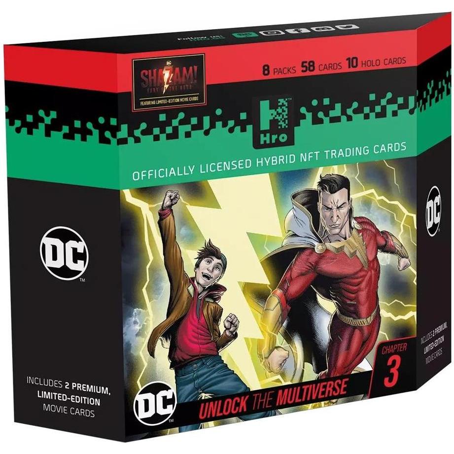 ASS Altenburg Hro DC Trading Cards - Chapter 3: Shazam - 8-Pack (Englisch)
