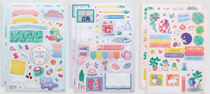 Ooly Hausfrau-Umschlagaufkleber 200 Stk (200 Sticker)