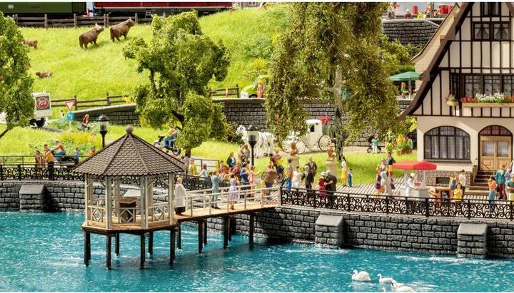 Immagine prodotto Noch 14264 H0 Padiglione eventi Molo di pesca