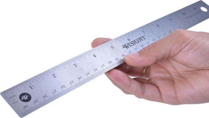 Produktbild Westcott Metall-Lineal (30 cm)