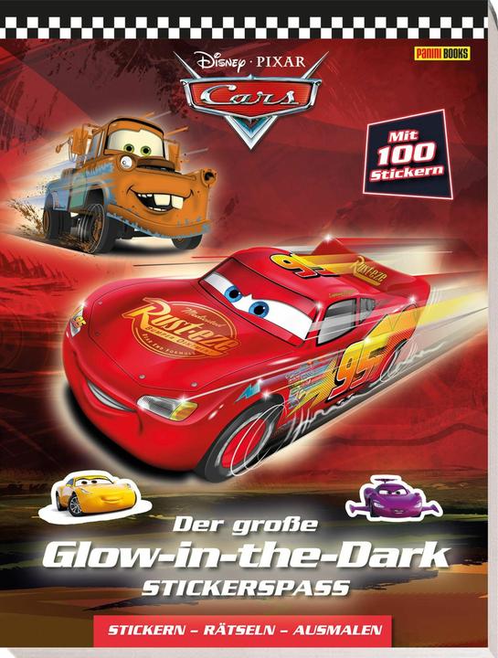 Panini Disney Cars: Der grosse Glow-in-the-Dark-Stickerspass (100 Sticker)