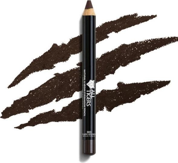 Actual product image All Tigers Eyeshadow | Eye Shadow - 303 DARK BROWN (Brown)