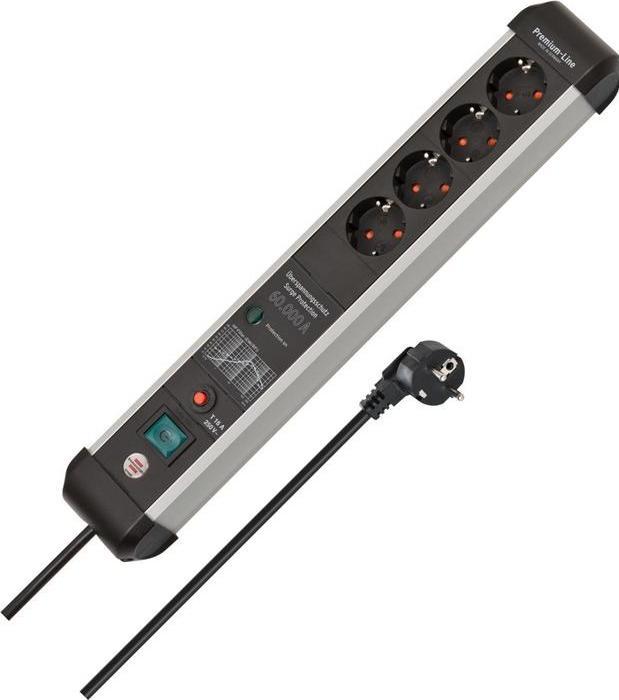 Actual product image Brennenstuhl Premium Protect-Line (4x, CEE 7/7, 3 m)