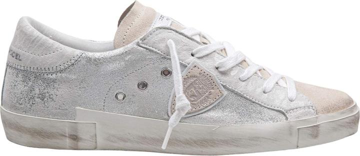 Image du produit Philippe Model sneakers prsx low in laminated leather silver (38)