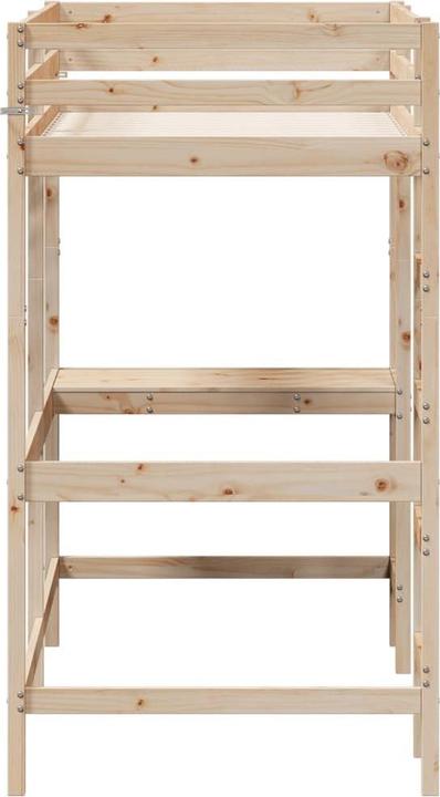 Actual product image VidaXL Loft bed with desk (90 x 190 cm)