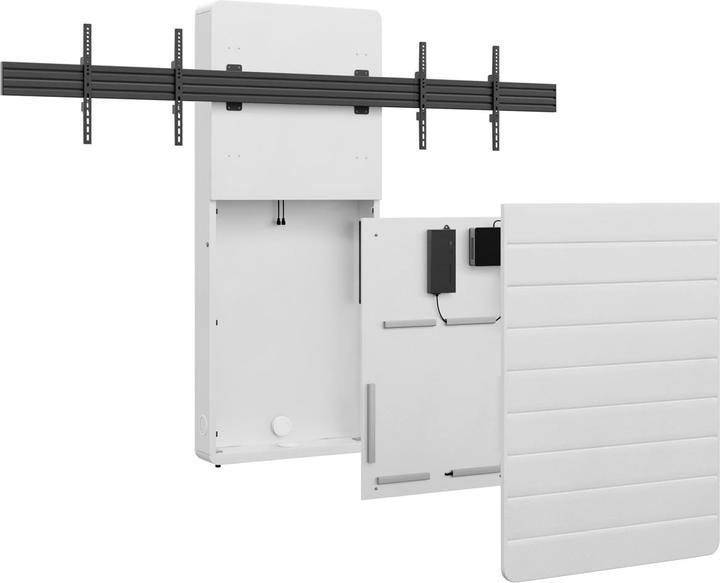 Produktbild Hagor CON-Line W Dual 140-165cm Medienmoebel Boden-Wand-Montage fuer 2 Displays VESA max. 1000x800mm (Boden, 65", 70 kg)