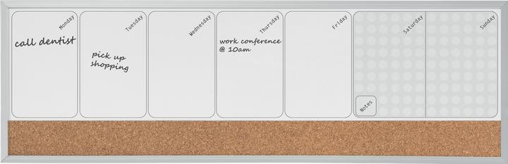 Nobo Combination Board Weekly Organiser (58.5 x 19 cm)