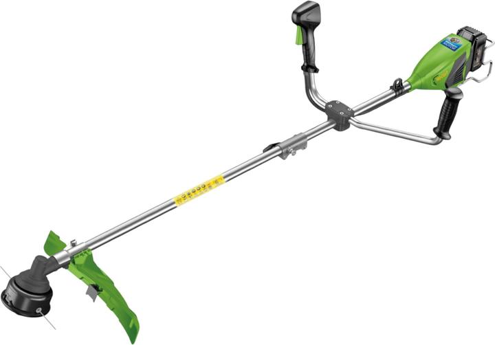 Procraft ATA-40BS Akku Freischneider 40 V 420 mm Brushless + 1x Akku 4,0 Ah + Ladegerät (Metallschneideblatt, Trimmfaden)