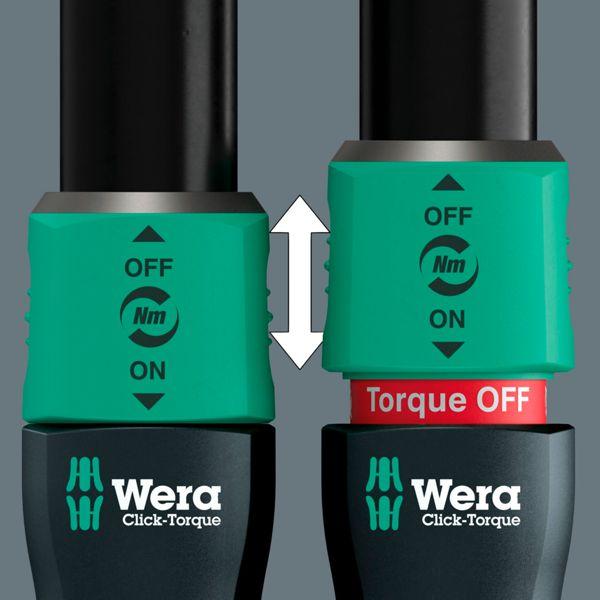 Actual product image Wera Click-Torque Lock C3 R/L (1/2", 40 Nm, 200 Nm)