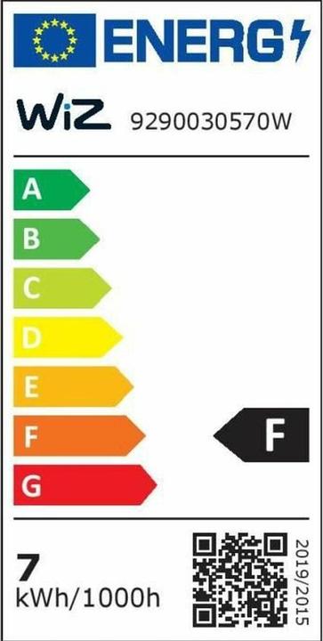 Energie-Label WiZ Amber (E27, 640 lm, 2x)
