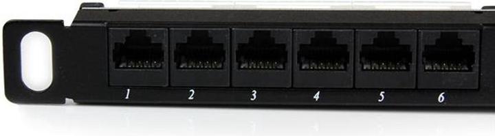 Produktbild StarTech 24 PORT 0.5U CAT5E PATCH PANEL