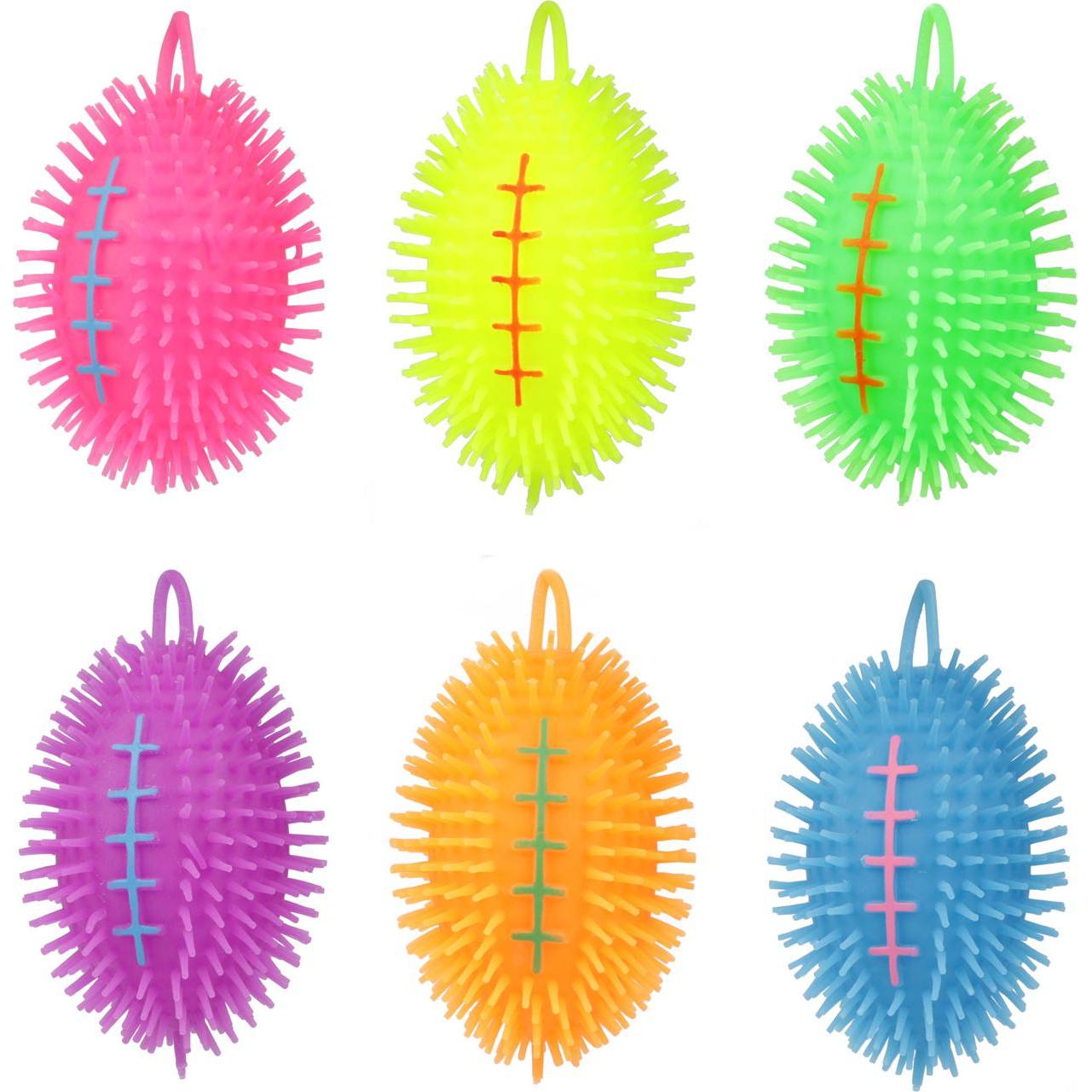 Toi-Toys Palla Pufferz Buffer Rugby, 14 Cm